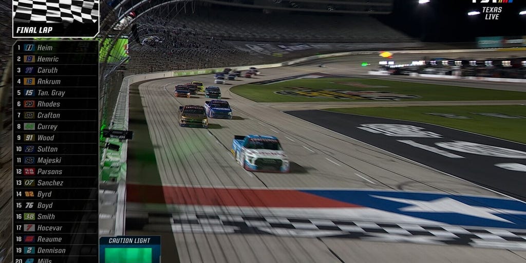 Logano, Heim Win Dramatic Texas NASCAR Races