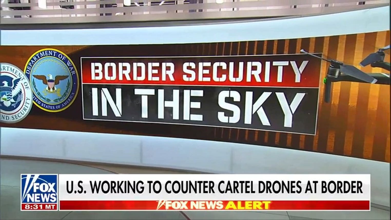 Pentagon unveils new tech to intercept cartel drones at US border