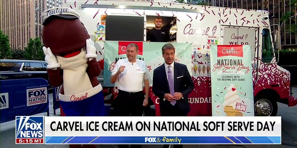 'FOX & Friends Weekend' celebrates national soft serve day with Carvel