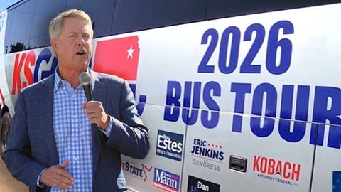 WATCH LIVE: Kansas GOP bus tour hits final leg in tight Senate battle - Fox News