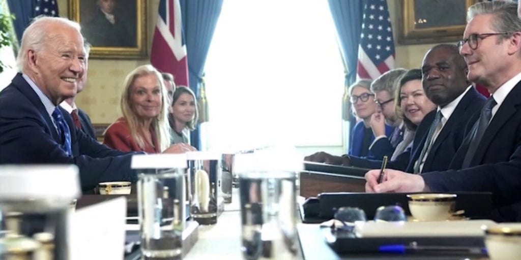 Biden, UK prime minister meet to discuss Ukraine defense and the use of long-range missiles against Russia