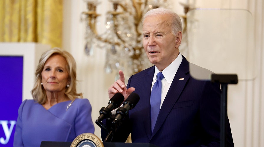 WATCH LIVE: Biden makes first public appearance since forced exit from presidential race