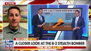 Closer look at the B-2 stealth bomber used in deep-strike missions