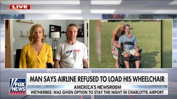 Quadriplegic says American Airlines refused to load wheelchair in violation of federal law