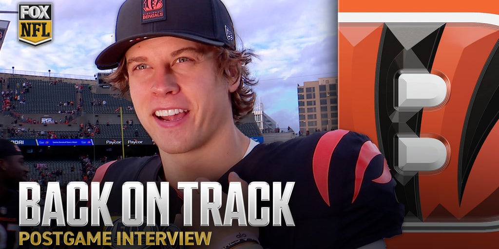 'It's fun to go out and play well' — Joe Burrow DELIGHTED after back-to-back wins for the Bengals 🐅