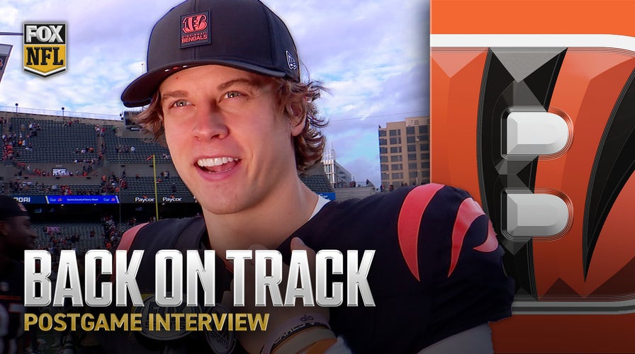 'It's fun to go out and play well' โ Joe Burrow DELIGHTED after back-to-back wins for the Bengals ๐