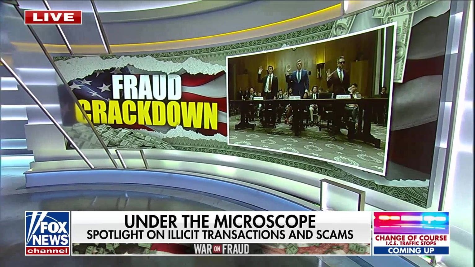 White House and Congress investigating illicit transactions in broad fraud crackdown