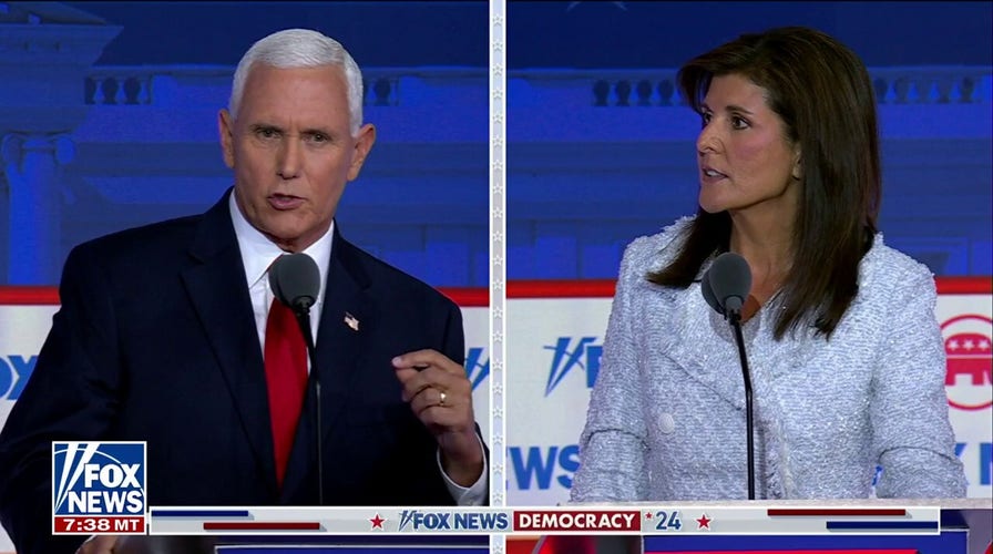 Pence attacks Haley on 'consensus' abortion position: That's 'the opposite of leadership'