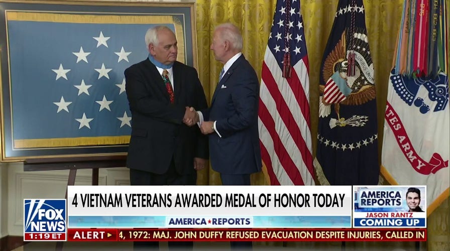 Four Vietnam veterans become latest Medal of Honor recipients