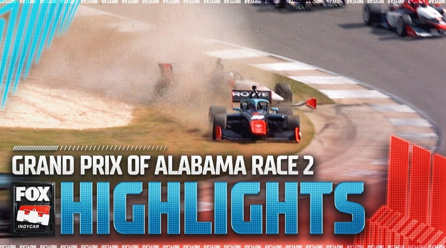INDY NXT: Grand Prix of Alabama Race 2 Highlights 🏁 INDYCAR on FOX