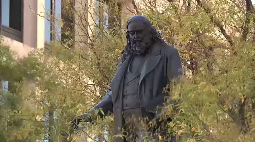 Statue honoring Confederate General Albert Pike restored after 2020 toppling