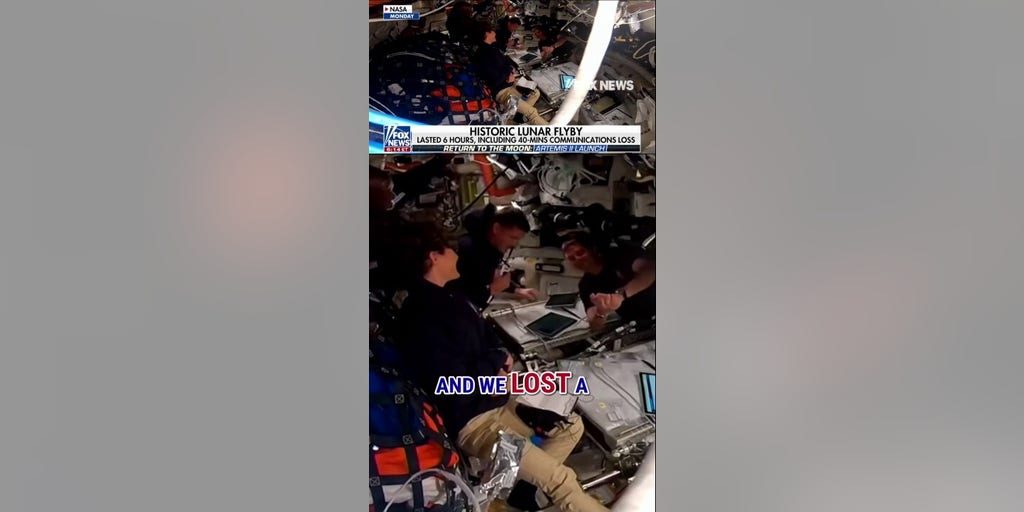 Artemis II crew makes emotional dedication in space
