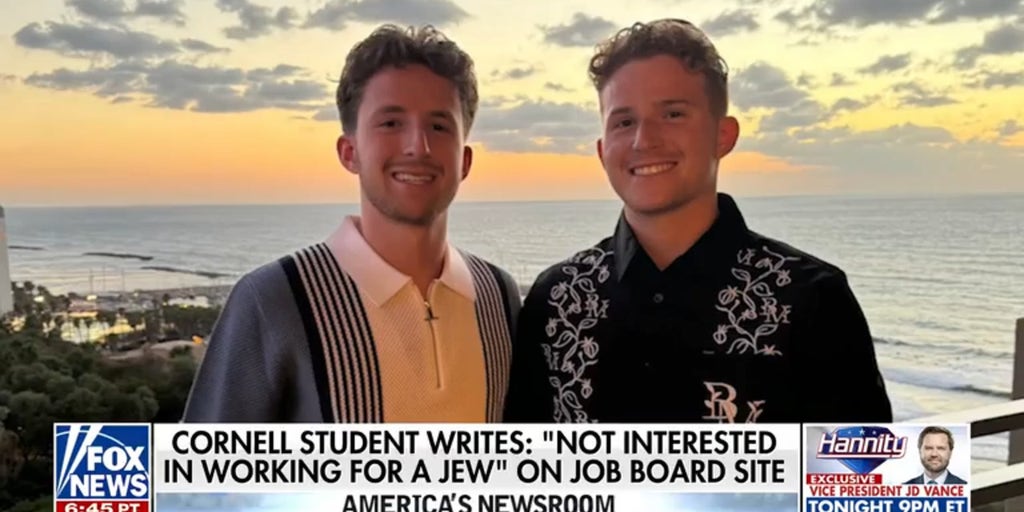 Cornell student sparks outrage after antisemitic job interview rejection