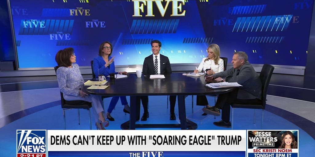 ‘The Five’: Democrats can’t keep up with ‘soaring eagle’ Trump | Fox News Video