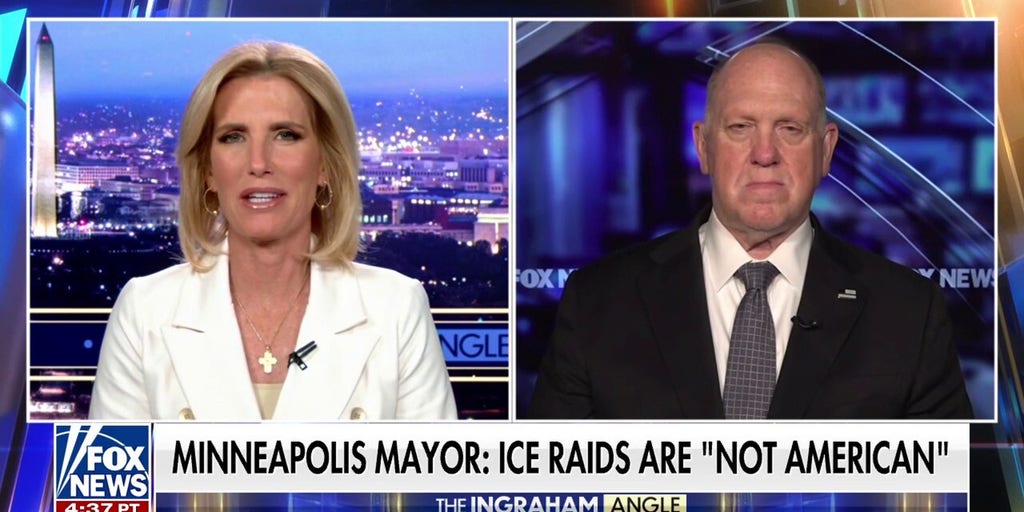Tom Homan slams Minneapolis police chief for comments about ICE