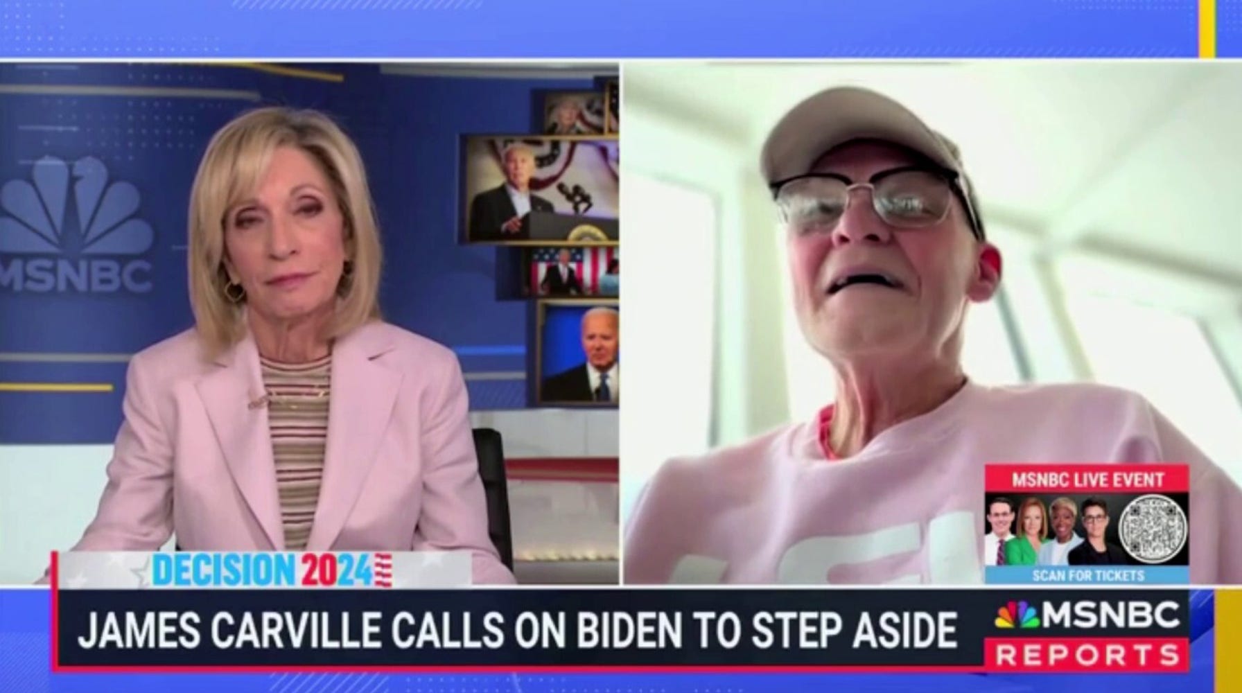 Democratic Strategist James Carville: Trump Wants Biden as Nominee