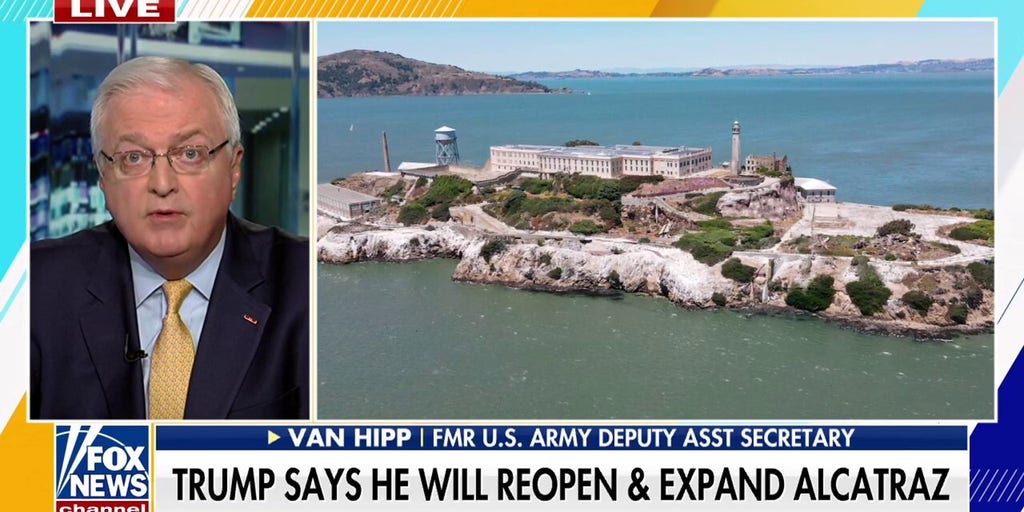 Trump can 'absolutely' reopen Alcatraz, says ex-military lawyer