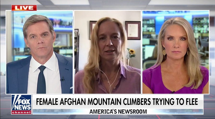 Nonprofit director says female Afghan mountain climbing group is trapped: ‘They’re terrified right now’