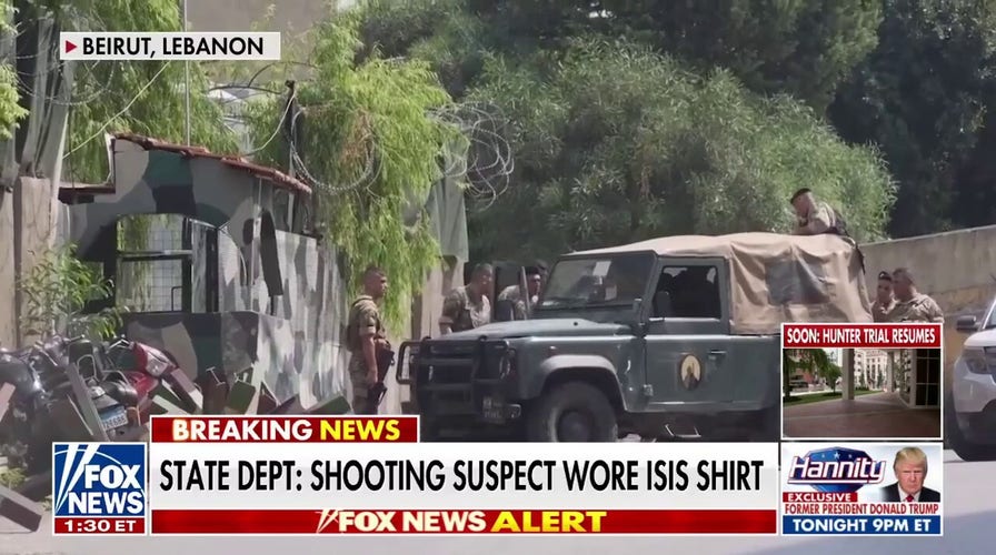 Suspected gunman in US embassy attack in Lebanon wore ISIS shirt, State Dept. says