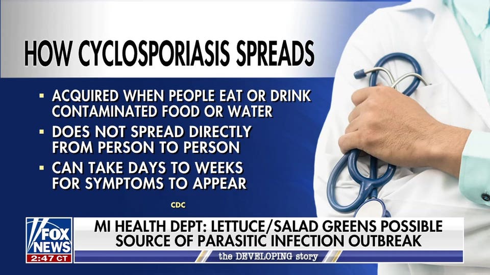 CDC links parasitic infection outbreak to lettuce in more than 30 states