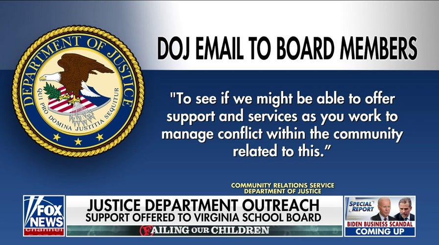 DOJ receives pushback after contentious school board meeting
