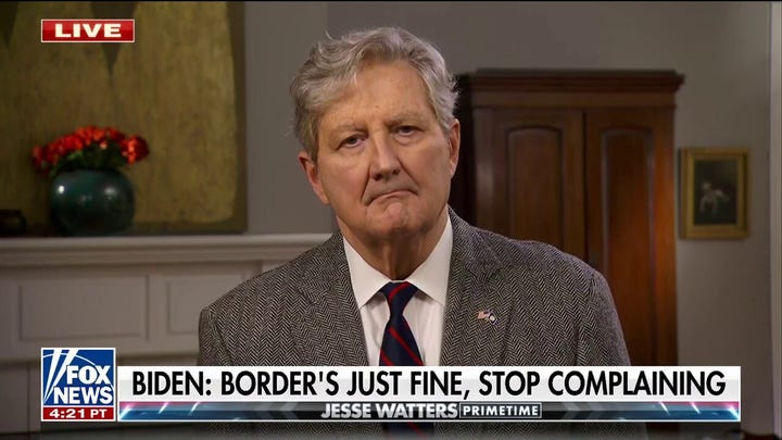 Sen. John Kennedy: President Biden is as credible as Jussie Smollett