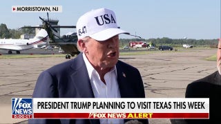 Trump calls Texas' flooding an '100-year catastrophe'