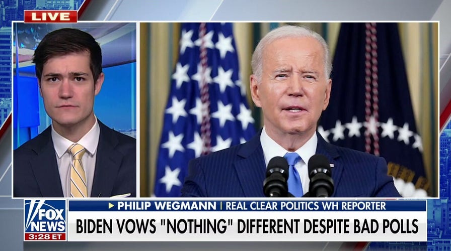 Biden says he will do ‘nothing’ different to improve voters’ view of the country’s direction