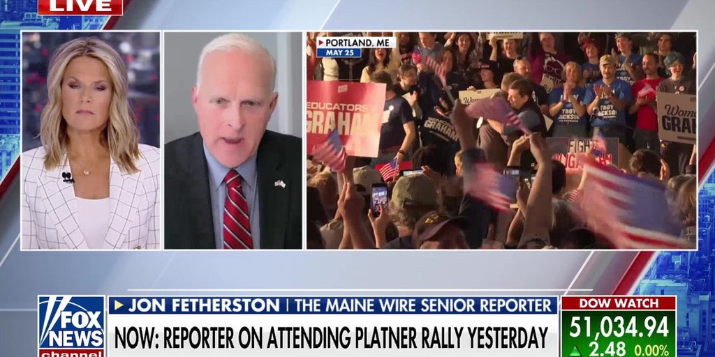 'It feels like they're in crisis mode': Reporter speaks on Platner rallies amid scandals