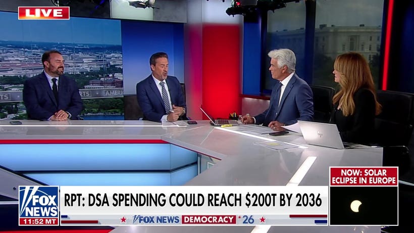 DSA's spending plans could reach $200T by 2036