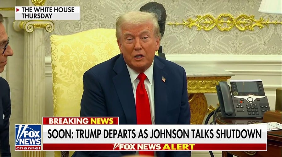 Trump blames Democrats over shutdown stalemate