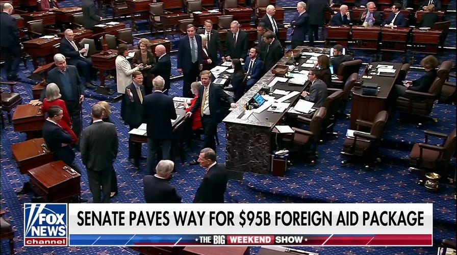 Senate paves way for $95B foreign aid package