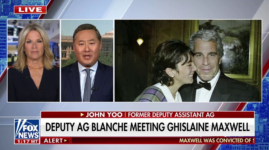 Justice department means business: Deputy AG Blanche sent to meet Ghislaine Maxwell