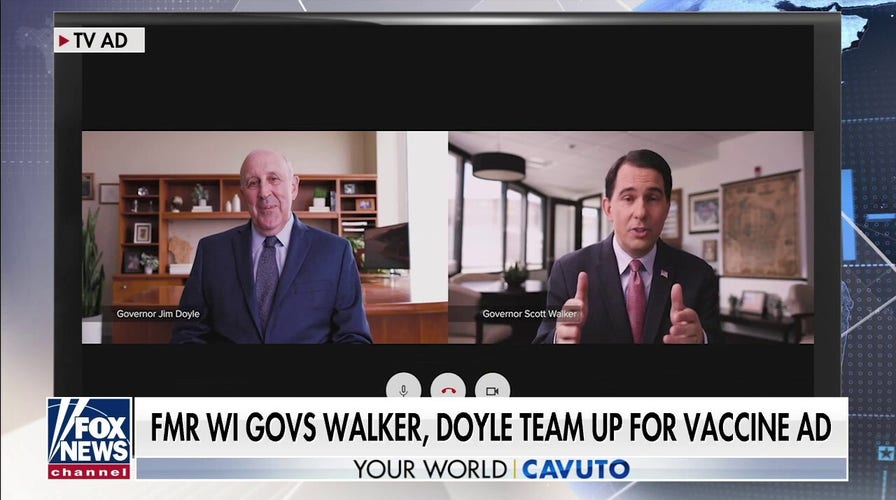 Former Wisconsin Govs. Jim Doyle, Scott Walker film bipartisan COVID vaccine ad
