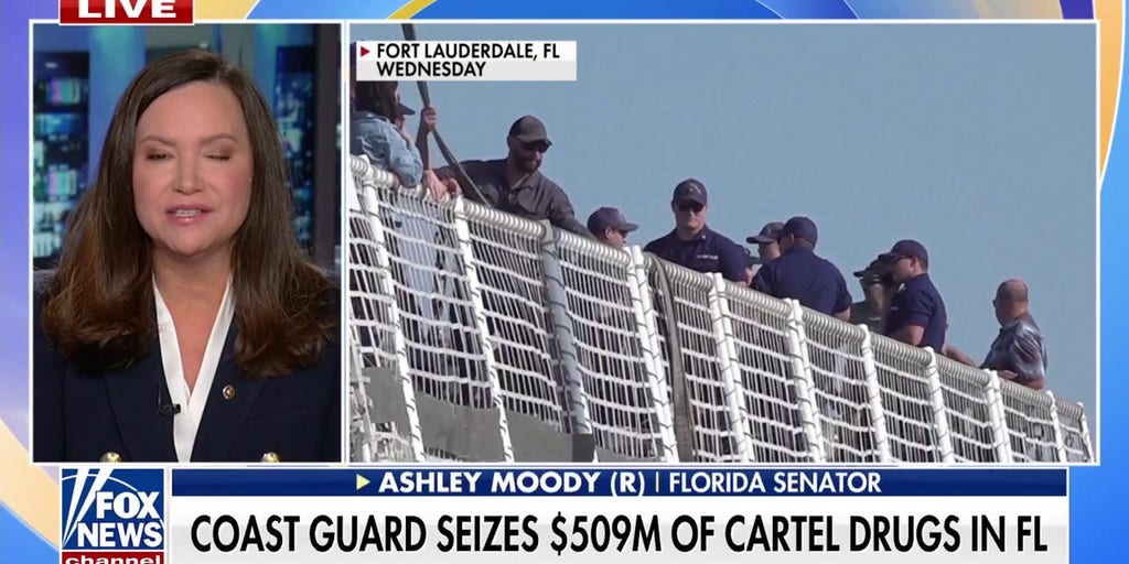 Sen. Ashley Moody lauds Coast Guard seizure of $509M cartel drugs in Florida: 'Great day for America'