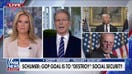 Schumer is 'way off base' on Trump's social security goals, says Treasury Secretary