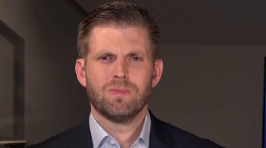 Eric Trump proud of father fighting every day for America
