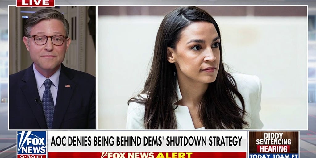 Speaker Johnson sounds alarm on ‘dangerous’ Democratic Party as government remains shut down