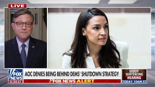 Speaker Johnson sounds alarm on ‘dangerous’ Democratic Party as government remains shut down