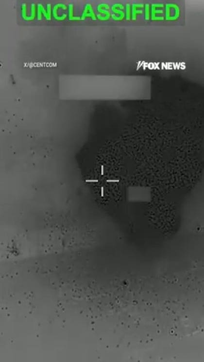 CENTCOM shares NEW footage of mission targeting Iranian assets