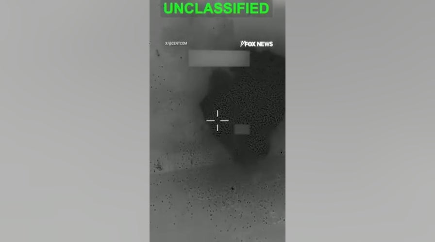 CENTCOM shares NEW footage of mission targeting Iranian assets