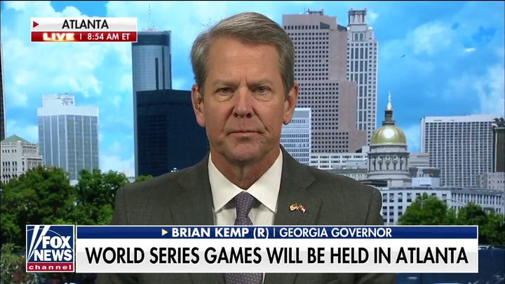 Gov. Kemp slams Stacey Abrams over All-Star Game move after Braves reach World Series