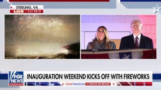 Trump inauguration weekend kicks off with fireworks - Fox News