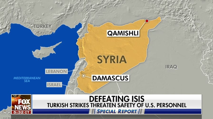 Turkey launches airstrikes near US base in Syria