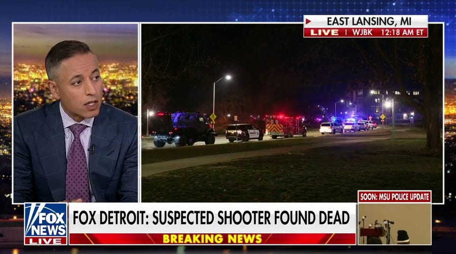 Michigan State University shooter reportedly found dead