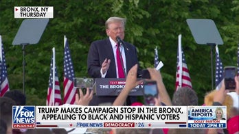 Trump touts record on economy in appeal to minority voters