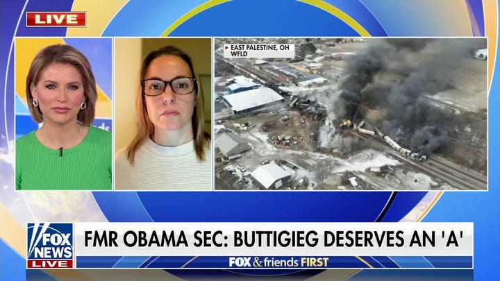 Former Obama transportation secretary applauds Buttigieg on handling of Ohio train derailment