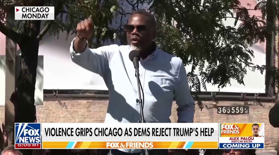 Chicago mayor protests Trump's crime crackdown: 'No federal troops!'
