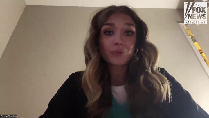 Rape survivor Cammy Vaughan reacts to the judge overruling her attacker's conviction with a message to other survivors
