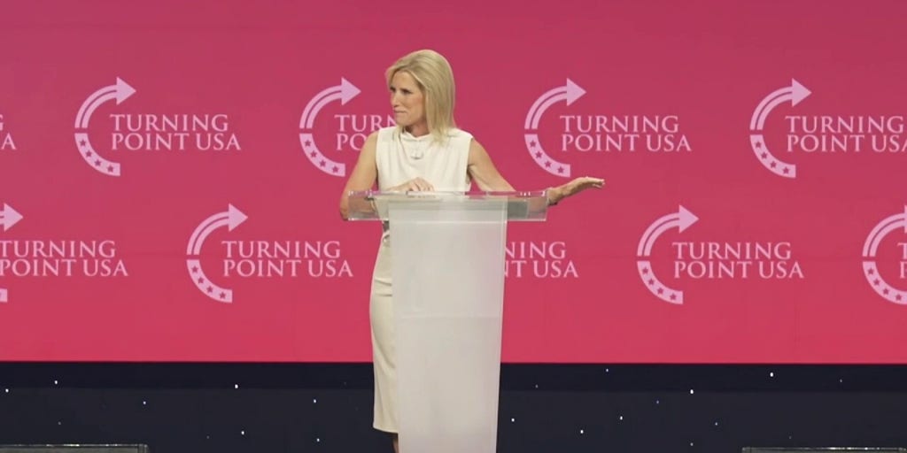 Laura Ingraham tells TPUSA student conference Democratic Party is 'so far left, it's left America'